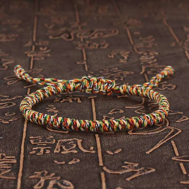 Buddhism Adjustable Lucky Bracelet Suitable for Daily Wear