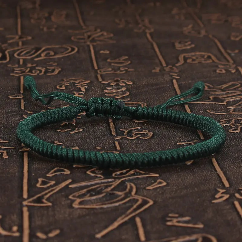 Buddhism Adjustable Lucky Bracelet Suitable for Daily Wear