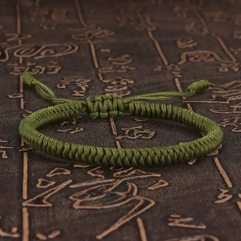 Buddhism Adjustable Lucky Bracelet Suitable for Daily Wear