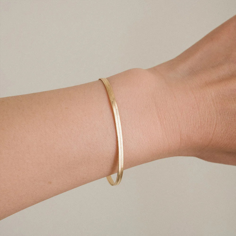 Snake Chain Bracelet Stainless Steel Chain Bracelet