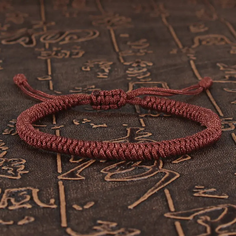 Buddhism Adjustable Lucky Bracelet Suitable for Daily Wear