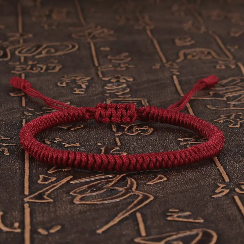 Buddhism Adjustable Lucky Bracelet Suitable for Daily Wear
