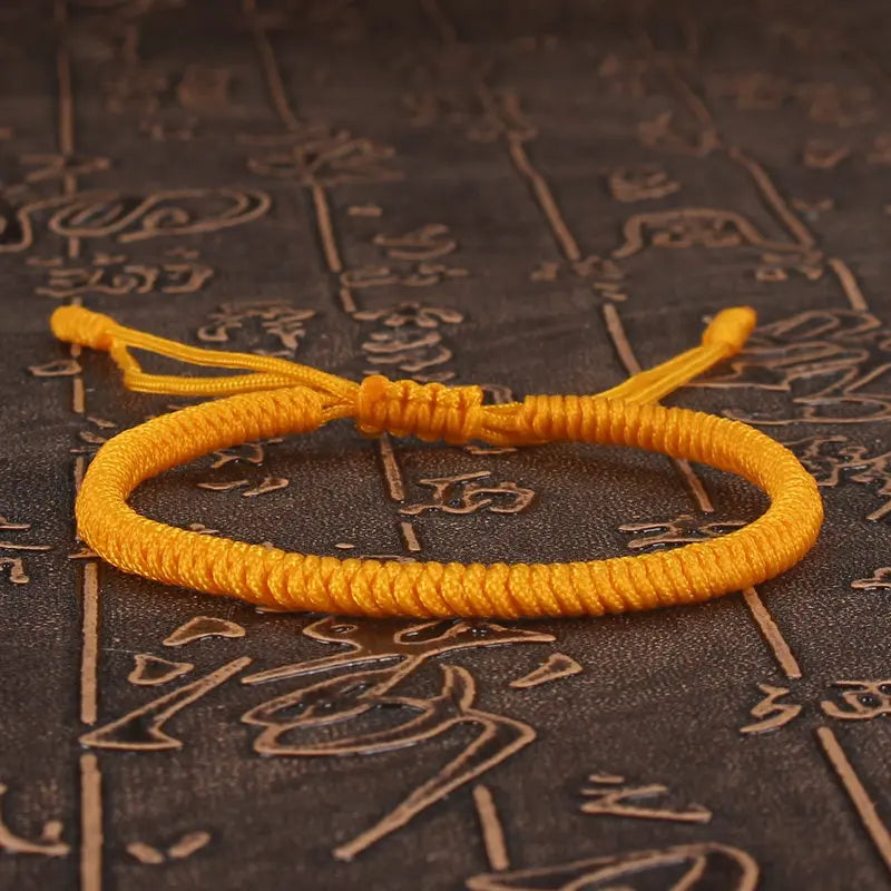 Buddhism Adjustable Lucky Bracelet Suitable for Daily Wear