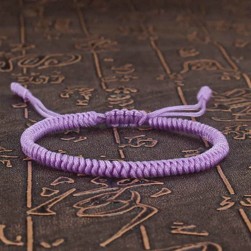 Buddhism Adjustable Lucky Bracelet Suitable for Daily Wear