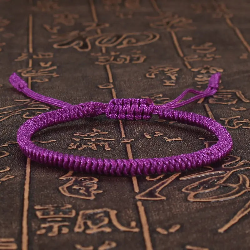 Buddhism Adjustable Lucky Bracelet Suitable for Daily Wear