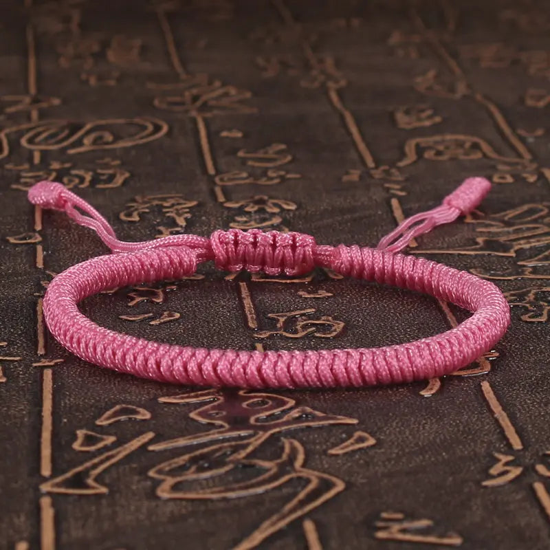 Buddhism Adjustable Lucky Bracelet Suitable for Daily Wear