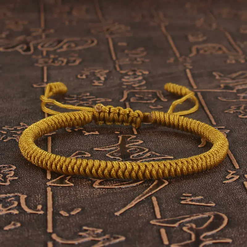 Buddhism Adjustable Lucky Bracelet Suitable for Daily Wear