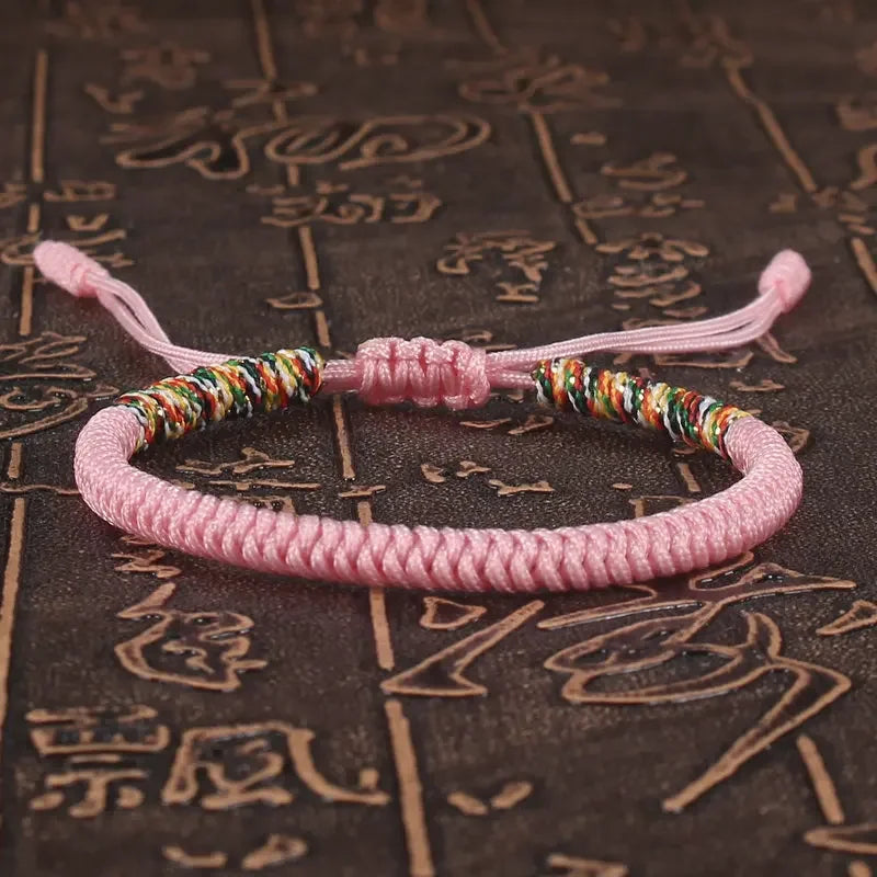 Buddhist Lucky Bracelet Unisex Braided Woven Bracelet