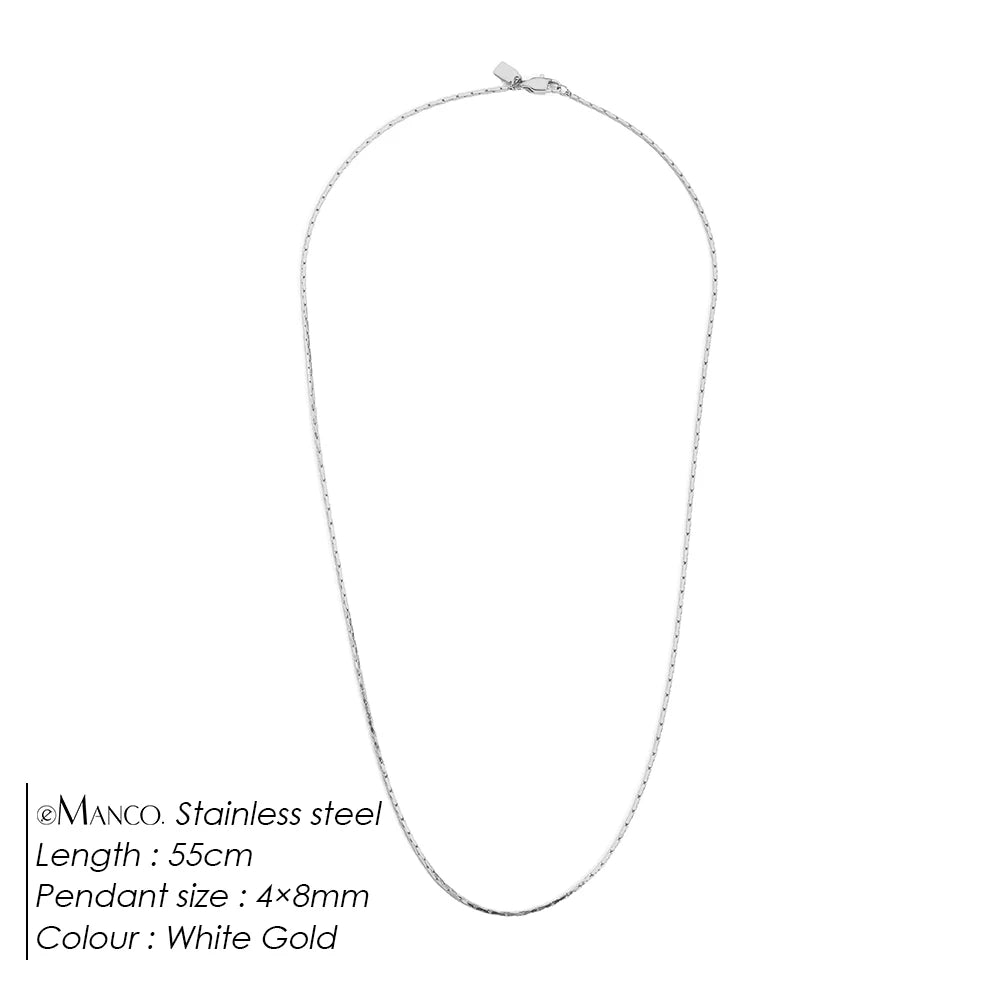 Wire Chain Necklace