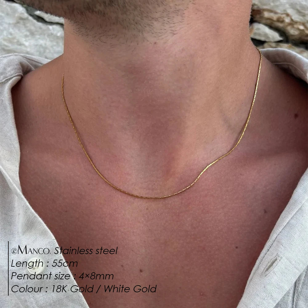 Wire Chain Necklace