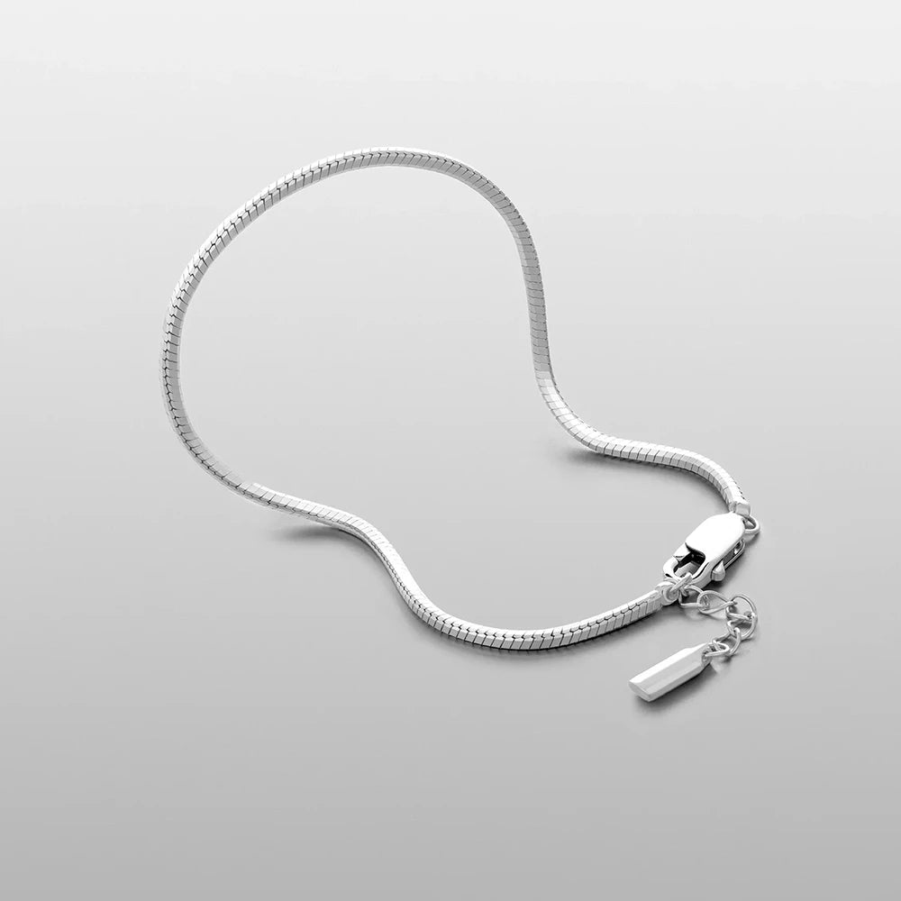 Silver Bracelet Stainless Steel Gold Plated Men's Bracelet