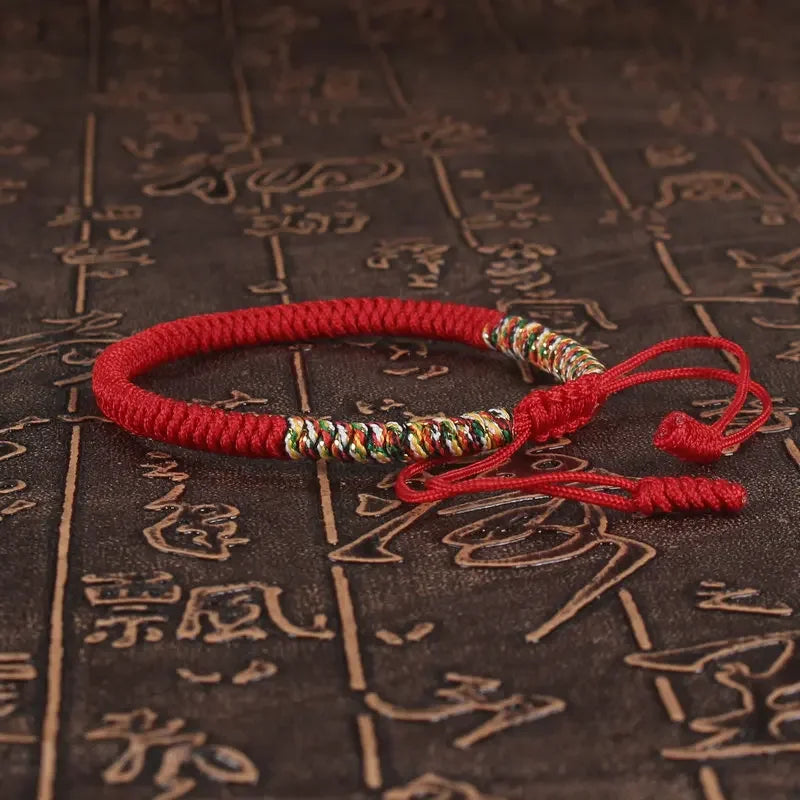 Buddhist Lucky Bracelet Unisex Braided Woven Bracelet