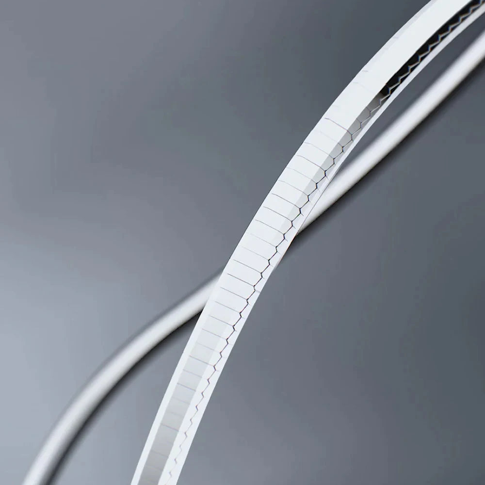 Silver Bracelet Stainless Steel Gold Plated Men's Bracelet