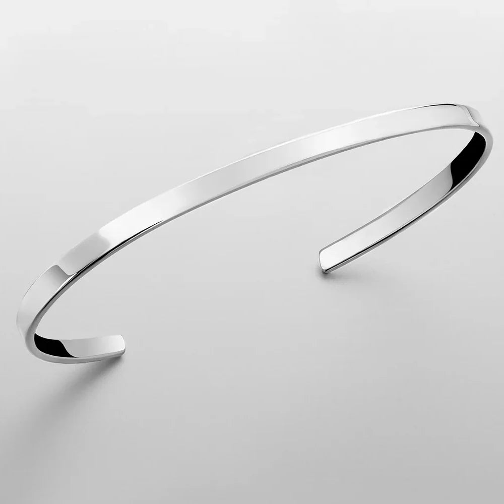 Minimalist Men's Classic Stainless Steel Bracelet