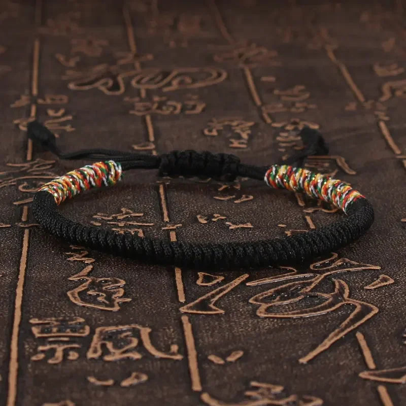 Buddhist Lucky Bracelet Unisex Braided Woven Bracelet
