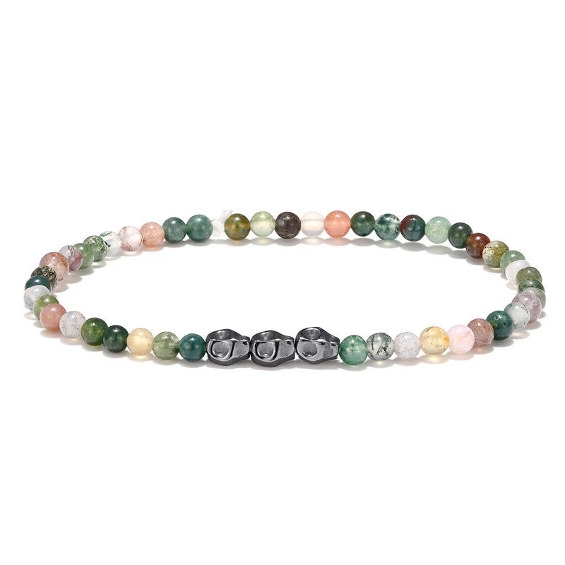 925 Tibetan Silver Bracelet 3 Piece Stack
