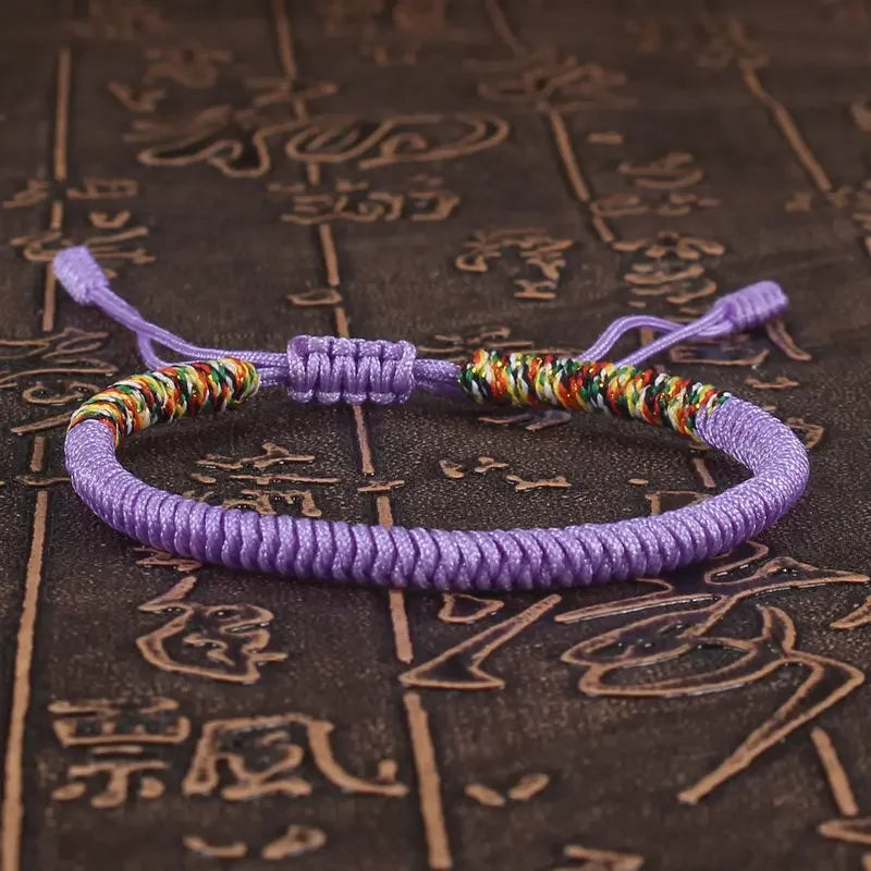 Buddhist Lucky Bracelet Unisex Braided Woven Bracelet
