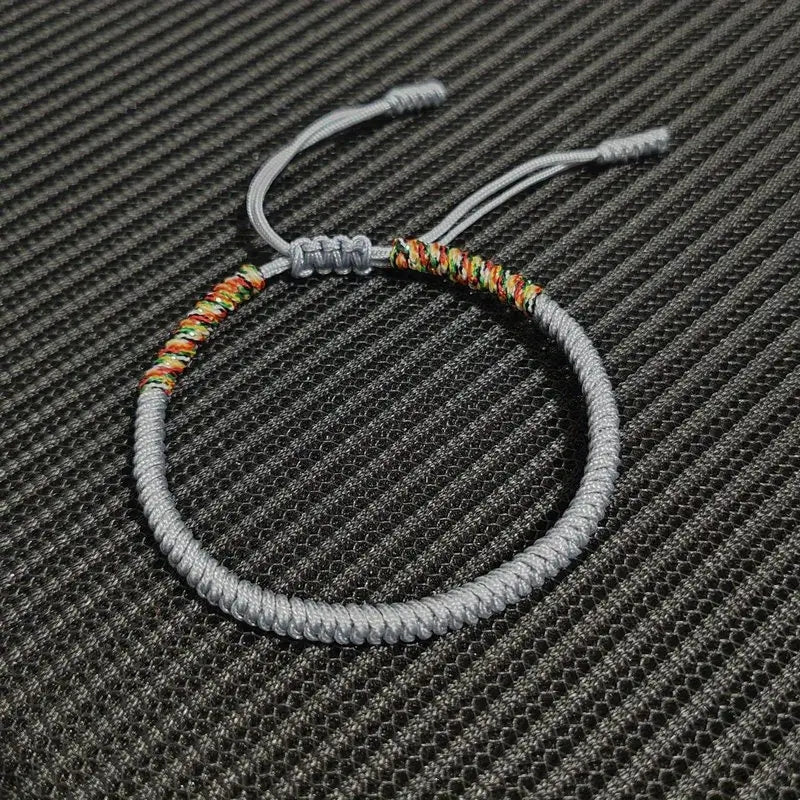 Buddhist Lucky Bracelet Unisex Braided Woven Bracelet