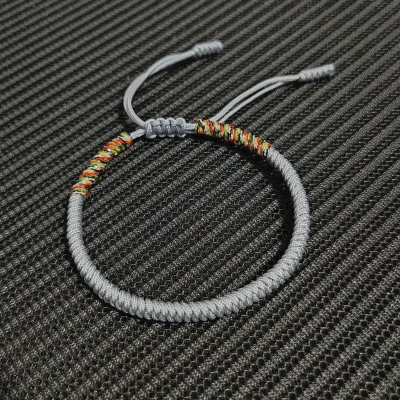 Buddhist Lucky Bracelet Unisex Braided Woven Bracelet